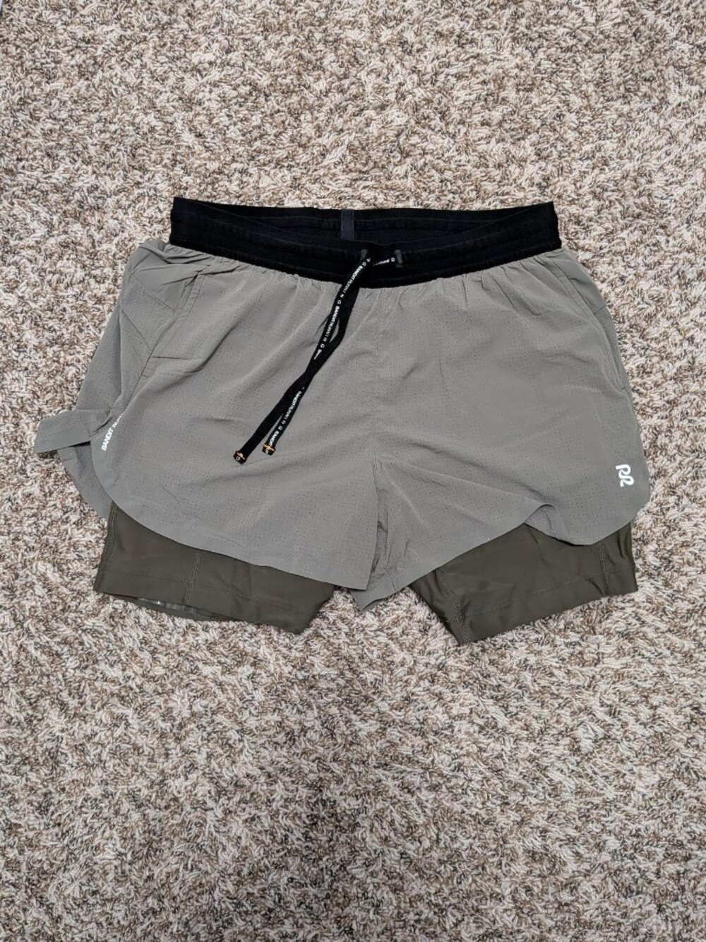Bandit Vento 2-In-1 5" Run Short in Fatigue